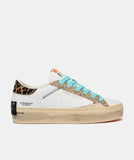 CRIME LONDON DONNA DISTRESSED PLATFORM TROPICAL GOLD 29053
