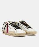 CRIME LONDON DONNA  SK8 DELUXE WEDGE SATIN SPELL  ART 25192