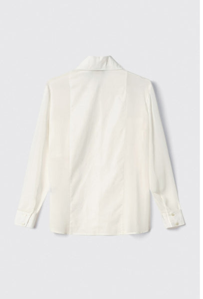 GAELLE PARIS Camicia con tasche in georgette e popeline GAABW05225