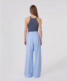 HINNOMINATE Pantalone Over Con Pences • Azzurro Pastello  HMABW02540