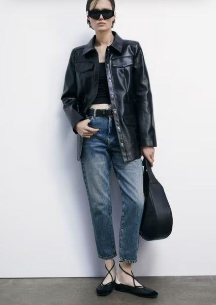 PATRIZIA PEPE Jeans a sigaretta a vita alta 8P0402_D1WZB_CA25