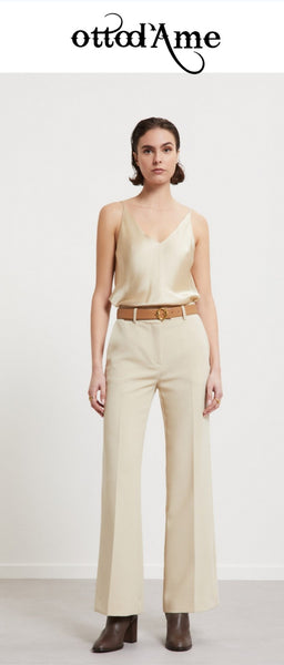 OTTOD'AME  Pantalone palazzo
LIM_DP9611-2_1941 ecru