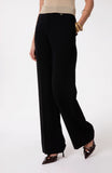 GAELLE PARIS Pantalone A Vita Alta In Cady  GAABW09790 nero
