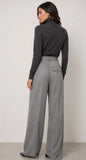 PATRIZIA PEPE Pantaloni sartoriali wide leg 8P0535_C0250_S796