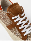 D.A.T.E. SNEAKERS DONNA HILL LOW GLITTER BRONZE
