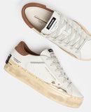 CRIME LONDON DONNA DISTRESSED PLATFORM GOLDEN STAR art.23050