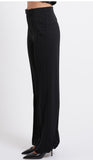 PATRIZIA PEPE      Pantaloni sartoriali wide leg vita bassa 8P0613_A6F5_K103