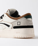 D.A.T.E. SNEAKERS UOMO TORNEO COLORED WHITE-CUOIO