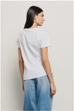 GAELLE PARIS T shirt in jersey con ricamo GAABW04567