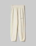 HINNOMINATE Pantalone in felpa basico con elastico al fondo • Bianco Burro 
HMABW01945