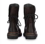 PATRIZIA BONFANTI STIVALETTI OPEN NABUK T.MORO