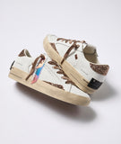CRIME LONDON DONNA  SK8 DELUXE ALMOND DRIZZLE art.23104
