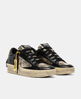 CRIME LONDON DONNA SK8 DELUXE WEDGE SHE'S GOLDEN    ART 25193