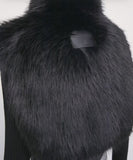PATRIZIA PEPE Smanicato fluffy a collo alto 8F0056_E0002_K103
