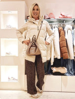 INVICTA DONNA GIACCA LUNGA IMBOTTITA  BIMATERICA CW045LTSRD4_134