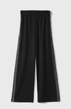 GAELLE PARIS Pantalone A Palazzo Con Bandine Laterali • Nero  GAABW07601