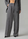 GAELLE  PARIS      Pantalone loose con pinces            GAABW11092 grigio