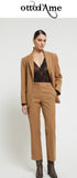 OTTOD'AME  Pantalone alla caviglia PTM_DP9911_1991 sesamo