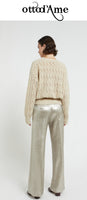 OTTOD'AME Pantalone con effetto lucente VSP_DP9901_1921