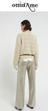 OTTOD'AME Pantalone con effetto lucente VSP_DP9901_1921