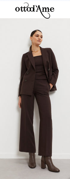 OTTOD'AME  Pantalone palazzo
LIM_DP9611-2_2349brown