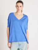 Absolute cashmere Poncho in cotone e cashmere
alyssa AF3B005COC000 BABY-BLUE