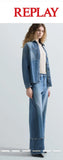 REPLAY  JEANS WIDE LEG IDALYA
WA545 .000.10374