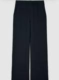 PATRIZIA PEPE  Pantaloni palazzo in crêpe 2P1776_A411_K103 nero