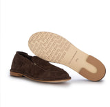 PATRIZIA BONFANTI MOCASSINO COLLEGE SUEDE NOA NATURAL CHOCO
