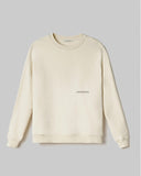 HINNOMINATE Felpa Paricollo Basica • Bianco Burro  HMABW01933