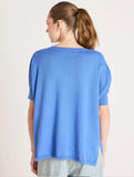 Absolute cashmere Poncho in cotone e cashmere
alyssa AF3B005COC000 BABY-BLUE