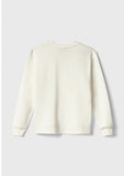 GAELLE PARIS Felpa Paricollo Manica Lunga • Off White - GAABW07766
