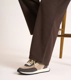 GHOUD VENICE SNEAKERS DONNA Rush Velvet Marrone SCLW-VG04