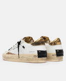 CRIME LONDON DONNA SK8 DELUXE WEDGE GOLDEN ARMY  art.23152