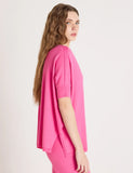 Absolute cashmere Poncho in cotone e cashmere
alyssa AF3B005COC000 FLAMINGO-PINK