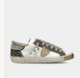 PHILIPPE MODEL   SNEAKERS DONNA Bianco Verde Militare PRLD-CG01