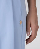 HINNOMINATE Pantalone Over Con Pences • Azzurro Pastello  HMABW02540