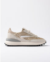 D.A.T.E. SNEAKERS DONNA ATHLETA LAMINATED PLATINUM
