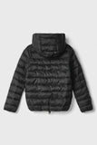 GAELLE PARIS Piumino Manica Lunga Con Cappuccio • Nero GAABW06501