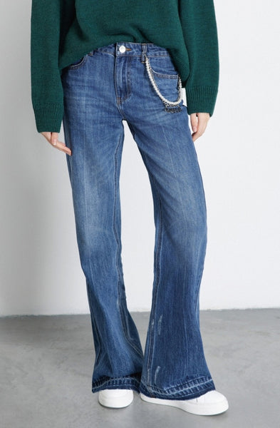 GAELLE PARIS Jeans Boy Straight  • Blu - GAABW07937