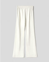 HINNOMINATE Pantalone in modal dritto con cinto alto • Off white  HMABW01450