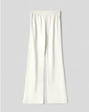HINNOMINATE Pantalone in modal dritto con cinto alto • Off white  HMABW01450