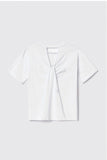 GAELLE PARIS T-shirt paricollo con dettaglio apertura sul retro  GAABW04586