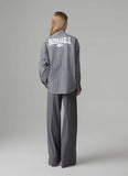 GAELLE  PARIS      Pantalone loose con pinces            GAABW11055 grigio