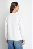 GAELLE PARIS Felpa Paricollo Manica Lunga • Off White - GAABW07766