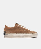 CRIME LONDON DONNA DISTRESSED PLATFORM TOFFEE MOCHA art.23054