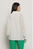 GAELLE PARIS Camicia con tasche in georgette e popeline GAABW05225