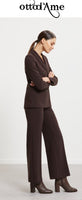 OTTOD'AME  Pantalone palazzo
LIM_DP9611-2_2349brown