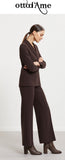 OTTOD'AME  Pantalone palazzo
LIM_DP9611-2_2349brown