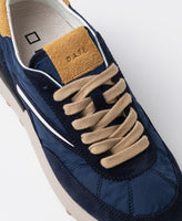 D.A.T.E. SNEAKERS UOMO ATHLETA NYLON BLUE